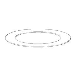 Dornbracht Dichtung, 80x56,5x1mm, 09140601090... DORNBRACHT-09140601090 4029011102691 (Abb. 1)