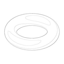 Dornbracht O-Ring für NBR 70, 4,1x1,6mm, 09141016690... DORNBRACHT-09141016690 4029011377006 (Abb. 1)