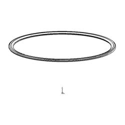 Dornbracht O-Ring, 50,52x1,78mm, 09141019590... DORNBRACHT-09141019590 4029011486845 (Abb. 1)