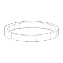 Dornbracht Stützring, 43,5x4,9mm, 09141502990... DORNBRACHT-09141502990 4029011640612 (Abb. 1)