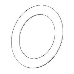 Dornbracht Dichtung für Vf 3110, 80x56,5x1mm, 09144000990... DORNBRACHT-09144000990 4029011104244 (Abb. 1)