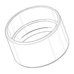 Dornbracht Ring, 26,5x15mm, Messing 23kt Gold, 091601012-09... DORNBRACHT-091601012-09 4029011608223 (Abb. 1)