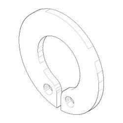 Dornbracht Sicherungsring, 15x1mm, 09160101490... DORNBRACHT-09160101490 4029011105111 (Abb. 1)