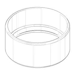 Dornbracht Hülse, 26,5x12mm, Champagne, 091601027-47... DORNBRACHT-091601027-47 4029011601477 (Abb. 1)