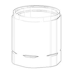 Dornbracht Haube/Hülse, 09170102190... DORNBRACHT-09170102190 4029011105661 (Abb. 1)
