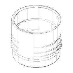 Dornbracht Hülse Ersatzteile 09170102210 45x38,5mm... DORNBRACHT-0917010221090 4029011568954 (Abb. 1)