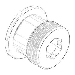 Dornbracht Hülse, 29x21mm, Schwarz matt, 091701210-33... DORNBRACHT-091701210-33 4029011680007 (Abb. 1)