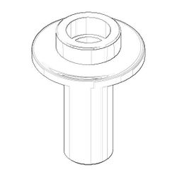 Dornbracht Körper, D 38x50mm, Weiß matt, 091709006-10... DORNBRACHT-091709006-10 4029011608049 (Abb. 1)