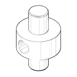 Dornbracht Halter für Standbrause Ersatzteile 091711039 20x30mm chrom... DORNBRACHT-091711039-00 4029011364846 (Abb. 1)