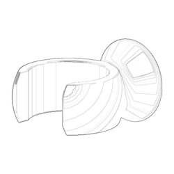 Dornbracht Halter für Handbrause Ersatzteile 091720015 43x26x35mm chrom... DORNBRACHT-091720015-00 4029011364853 (Abb. 1)