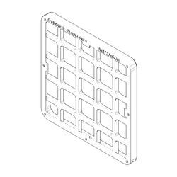 Dornbracht Halter Strahlmatte, 65,5x65,5x5,5mm, 09179705790... DORNBRACHT-09179705790 4029011504501 (Abb. 1)