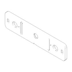 Dornbracht WaterSheet Halter, 234x55x7mm, 09179705990... DORNBRACHT-09179705990 4029011563171 (Abb. 1)