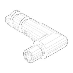Dornbracht Umstellung Ersatzteile 091820034 13,5x33x50mm platin matt... DORNBRACHT-091820034-06 4029011590849 (Abb. 1)