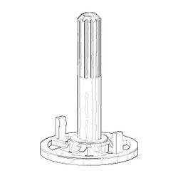 Dornbracht Mitnehmer, 09182004190... DORNBRACHT-09182004190 4029011521157 (Abb. 1)