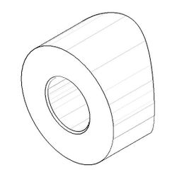 Dornbracht Anschluss Distanzstück, 33x23mm, Chrom, 091840059-00... DORNBRACHT-091840059-00 4029011418921 (Abb. 1)
