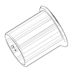 Dornbracht Hülse Ersatzteile 091840072 68x64mm... DORNBRACHT-09184007290 4029011110399 (Abb. 1)