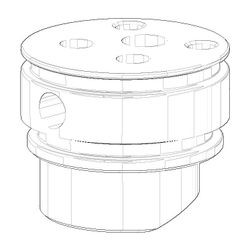 Dornbracht Hülse, 36,7x30mm, 0918401241090... DORNBRACHT-0918401241090 4029011566745 (Abb. 1)