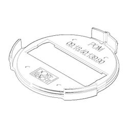 Dornbracht Halter, 51x6,5x51mm, 09184013990... DORNBRACHT-09184013990 4029011562211 (Abb. 1)