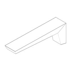 Dornbracht Auslauf, 46,4x82x229,2mm, Chrom, 09197300210-00... DORNBRACHT-09197300210-00 4029011568404 (Abb. 1)