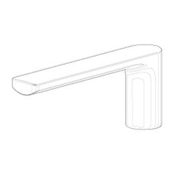 Dornbracht Auslauf, 54x116x278mm Schwarz matt, 091996023-33... DORNBRACHT-091996023-33 4029011746215 (Abb. 1)