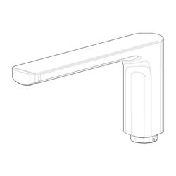 Dornbracht Körper, 49x139x253mm Schwarz matt, 091996027-33... DORNBRACHT-091996027-33 4029011746352 (Abb. 1)