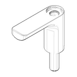 Dornbracht Körper Ersatzteile 09199602910 155x126x42mm chrom... DORNBRACHT-09199602910-00 4029011612671 (Abb. 1)