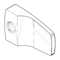 Dornbracht Zugknopf, 29,4x18,4x7,2mm, Chrom, 092020030-00... DORNBRACHT-092020030-00 4029011374395 (Abb. 1)
