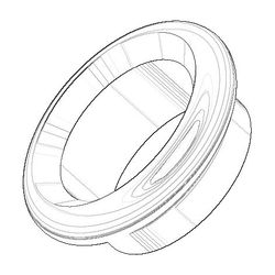 Dornbracht Griff, D 16x6mm, Messing 23kt Gold, 092037001-09... DORNBRACHT-092037001-09 4029011496776 (Abb. 1)