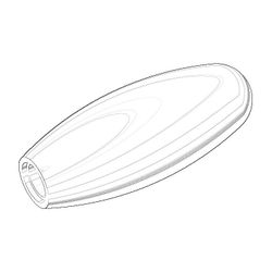 Dornbracht Griff, 28x70mm, Chrom, 092048045-00... DORNBRACHT-092048045-00 4029011361586 (Abb. 1)