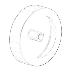 Dornbracht Griff Ersatzteile 092062032 52x15mm chrom... DORNBRACHT-092062032-00 4029011502958 (Abb. 1)