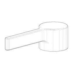 Dornbracht Hebelgriff, 46x29x111mm, Chrom, 092071004-00... DORNBRACHT-092071004-00 4029011500657 (Abb. 1)