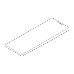 Dornbracht Wannen-Griff für Standarmatur, 52x8x145mm, Champagne, 092073049-47... DORNBRACHT-092073049-47 4029011536366 (Abb. 1)