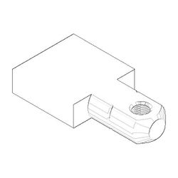 Dornbracht Zugknopf Ersatzteile 092074030 28x15x5mm chrom... DORNBRACHT-092074030-00 4029011623103 (Abb. 1)