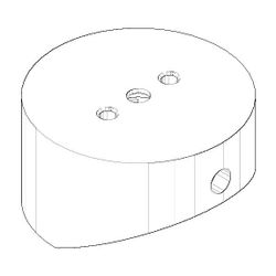 Dornbracht Griff, 43x23,5x43mm, Chrom, 092078040-00... DORNBRACHT-092078040-00 4029011426629 (Abb. 1)