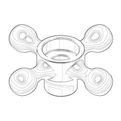 Dornbracht Griff, Chrom, 092083020-00... DORNBRACHT-092083020-00 4029011119040 (Abb. 1)