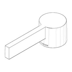 Dornbracht Griff für 39x33,5x110mm, Platin gebürstet, 092087004-06... DORNBRACHT-092087004-06 4029011656514 (Abb. 1)