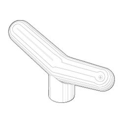 Dornbracht Griff, Chrom, 092094001-00... DORNBRACHT-092094001-00 4029011389672 (Abb. 1)
