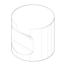 Dornbracht Zugknopf, 23x21mm, Weiß matt, 092096006-10... DORNBRACHT-092096006-10 4029011633089 (Abb. 1)