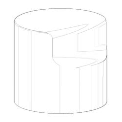 Dornbracht Griff, 44x40mm, Chrom, 092096008-00... DORNBRACHT-092096008-00 4029011473685 (Abb. 1)
