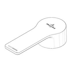 Dornbracht Hebelgriff für Waschtisch Stand, 100x55x50mm, Chrom, 092096012-00... DORNBRACHT-092096012-00 4029011653162 (Abb. 1)