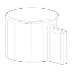 Dornbracht Griff für Brausegarnitur, 31x25mm, Chrom, 092098003-00... DORNBRACHT-092098003-00 4029011556258 (Abb. 1)