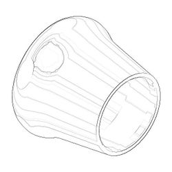Dornbracht Haube, 24x29x30mm, Chrom, 092102055-00... DORNBRACHT-092102055-00 4029011360886 (Abb. 1)