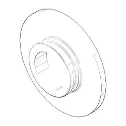 Dornbracht Abdeckung, 36x7mm, Chrom, 092102105-00... DORNBRACHT-092102105-00 4029011385438 (Abb. 1)