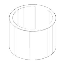 Dornbracht Haube für Thermostatkartusche, 46x34,5mm, Chrom, 092102113-00... DORNBRACHT-092102113-00 4029011556326 (Abb. 1)
