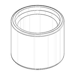 Dornbracht Haube, 24,7x20mm, Platin gebürstet, 092102143-06... DORNBRACHT-092102143-06 4029011576102 (Abb. 1)