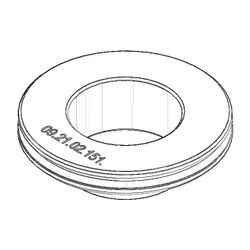 Dornbracht Haube, 43x13mm, 09210215190... DORNBRACHT-09210215190 4029011658211 (Abb. 1)