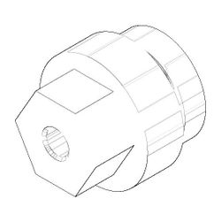 Dornbracht Griff, Chrom, 092134072-00... DORNBRACHT-092134072-00 4029011361111 (Abb. 1)