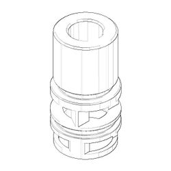 Dornbracht Umstellung, 19,40x37mm, Chrom, 092134080-00... DORNBRACHT-092134080-00 4029011452826 (Abb. 1)