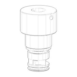 Dornbracht Griff Ersatzteile 092134083 33x55mm chrom... DORNBRACHT-092134083-00 4029011591808 (Abb. 1)