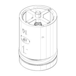 Dornbracht Rückflussverhinderer mit Durchflussbegrenzer, 8,3l/min, 09230109590... DORNBRACHT-09230109590 4029011663376 (Abb. 1)